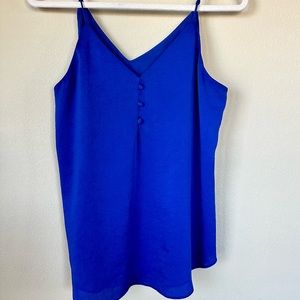 Express Size Medium Royal Blue Camisole. Like new.